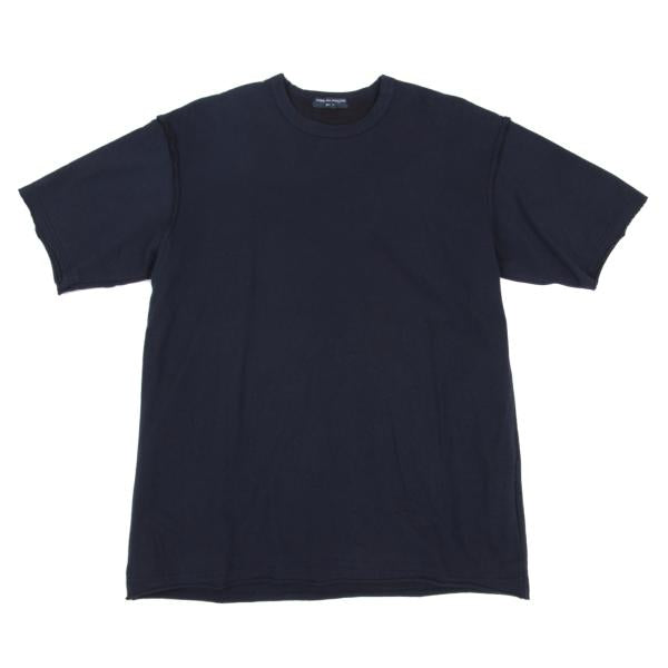 COMME des GARCONS HOMME Garment Dyed T-Shirt Blue Size M