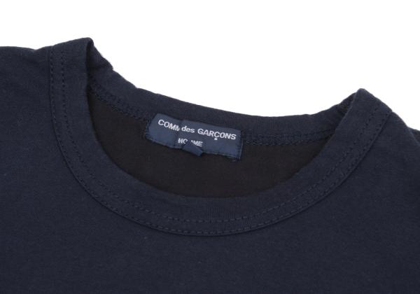 COMME des GARCONS HOMME Garment Dyed T-Shirt Blue Size M