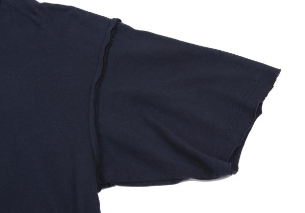 COMME des GARCONS HOMME Garment Dyed T-Shirt Blue Size M
