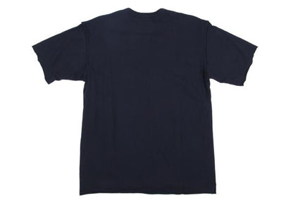 COMME des GARCONS HOMME Garment Dyed T-Shirt Blue Size M