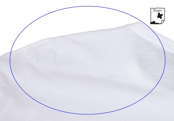 COMME des GARCONS HOMME Stripe Panel T-Shirt White Size S