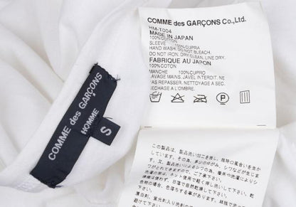 COMME des GARCONS HOMME Stripe Panel T-Shirt White Size S