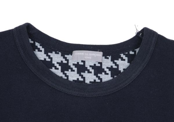 COMME des GARCONS HOMME Pique Pigment T-Shirt Navy Size S