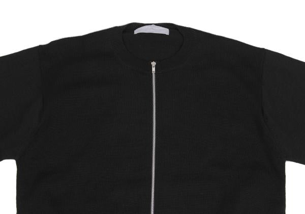 COMME des GARCONS HOMME Wool Round Cardigan Black Size M