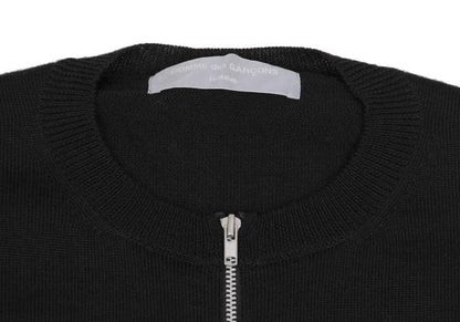COMME des GARCONS HOMME Wool Round Cardigan Black Size M