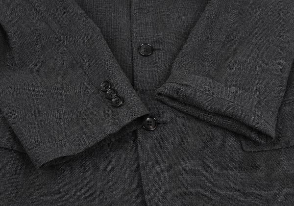 COMME des GARCONS HOMME Wool Nylon Jacket Charcoal Size S