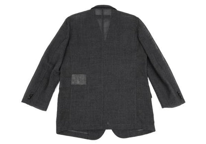 COMME des GARCONS HOMME Wool Nylon Jacket Charcoal Size S