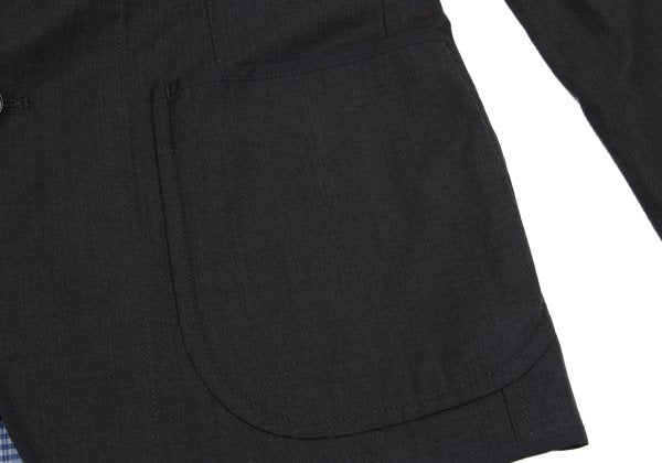 COMME des GARCONS HOMME Reversible Jacket Charcoal Size M