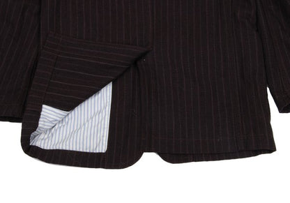 COMME des GARCONS HOMME Cotton Linen Jacket Bordeaux Size S