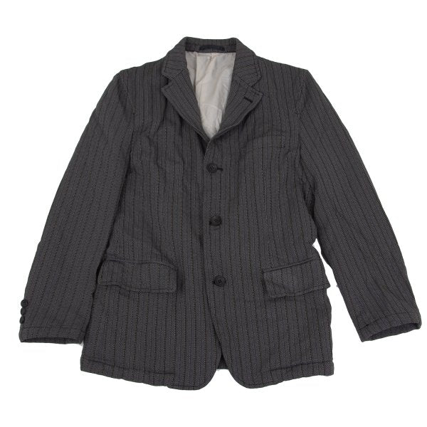 COMME des GARCONS HOMME Shrunk Stitch Jacket Gray Size S