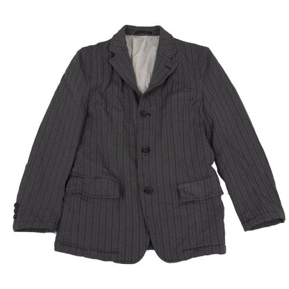 COMME des GARCONS HOMME Shrunk Stitch Jacket Gray Size S