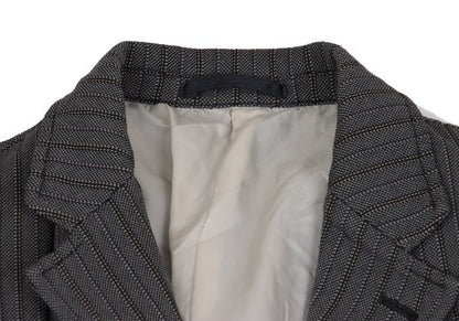 COMME des GARCONS HOMME Shrunk Stitch Jacket Gray Size S