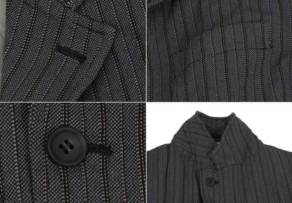 COMME des GARCONS HOMME Shrunk Stitch Jacket Gray Size S