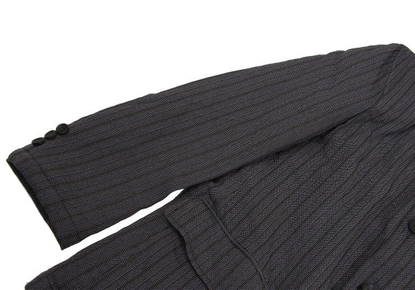 COMME des GARCONS HOMME Shrunk Stitch Jacket Gray Size S