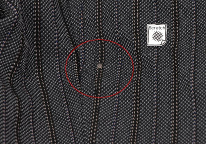 COMME des GARCONS HOMME Shrunk Stitch Jacket Gray Size S