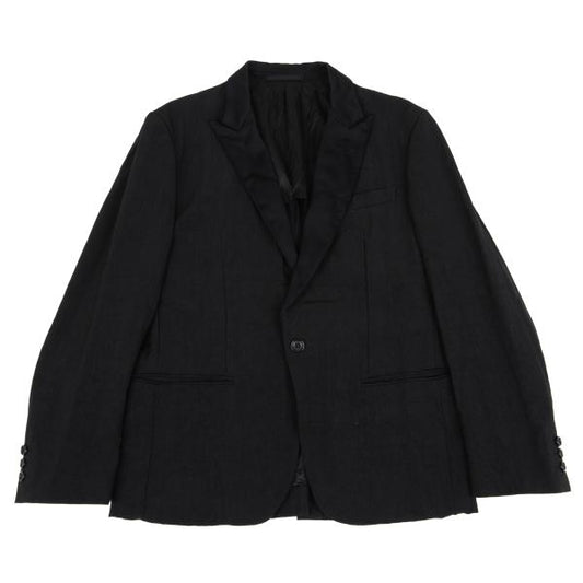 COMME des GARCONS HOMME Garment Dyed Jacket Black Size SS