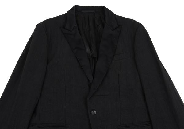 COMME des GARCONS HOMME Garment Dyed Jacket Black Size SS