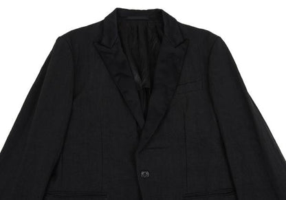 COMME des GARCONS HOMME Garment Dyed Jacket Black Size SS