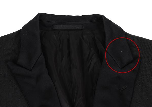 COMME des GARCONS HOMME Garment Dyed Jacket Black Size SS