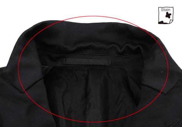 COMME des GARCONS HOMME Garment Dyed Jacket Black Size SS