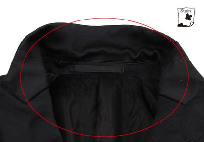 COMME des GARCONS HOMME Garment Dyed Jacket Black Size SS