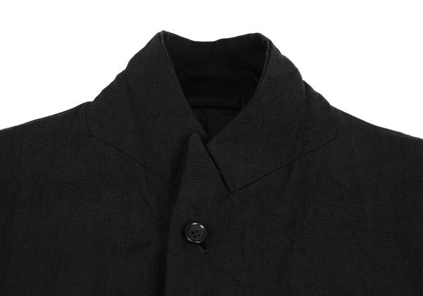 COMME des GARCONS HOMME Garment Dyed Jacket Black Size SS