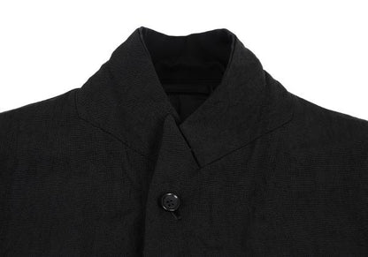 COMME des GARCONS HOMME Garment Dyed Jacket Black Size SS