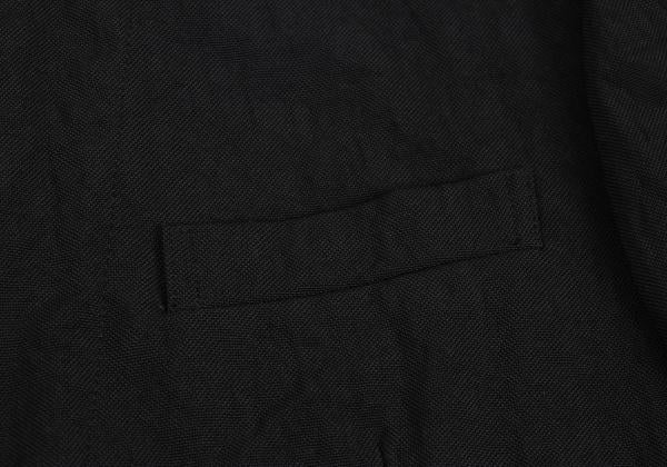 COMME des GARCONS HOMME Garment Dyed Jacket Black Size SS