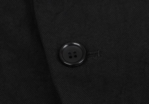 COMME des GARCONS HOMME Garment Dyed Jacket Black Size SS