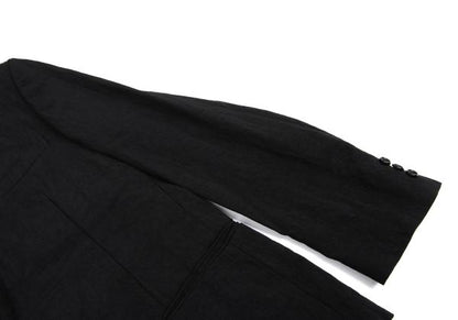 COMME des GARCONS HOMME Garment Dyed Jacket Black Size SS