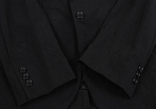 COMME des GARCONS HOMME Garment Dyed Jacket Black Size SS