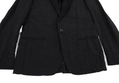 COMME des GARCONS HOMME Garment Dyed Jacket Black Size SS