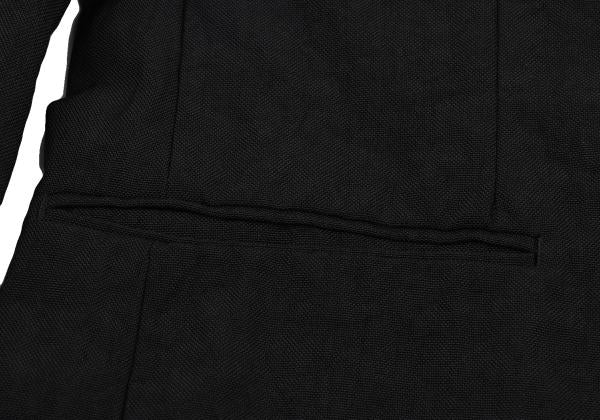 COMME des GARCONS HOMME Garment Dyed Jacket Black Size SS