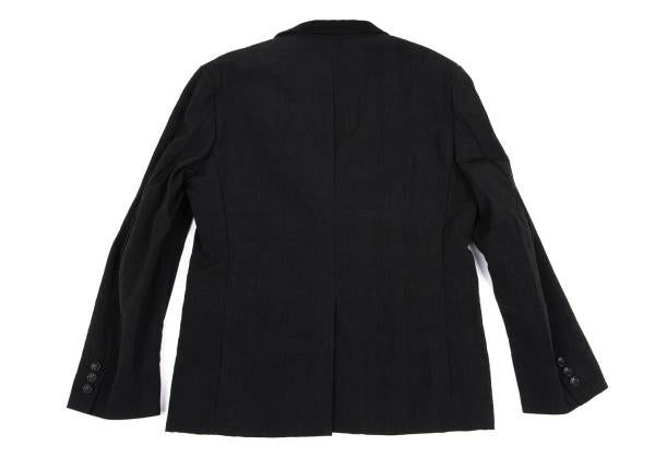 COMME des GARCONS HOMME Garment Dyed Jacket Black Size SS