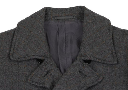 COMME des GARCONS HOMME Shrunken Wool Coat Gray Size M
