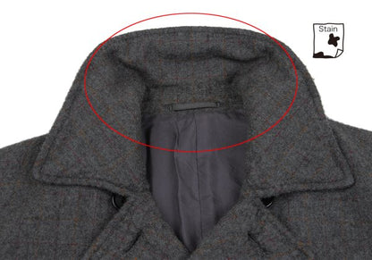 COMME des GARCONS HOMME Shrunken Wool Coat Gray Size M