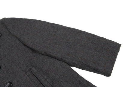 COMME des GARCONS HOMME Shrunken Wool Coat Gray Size M