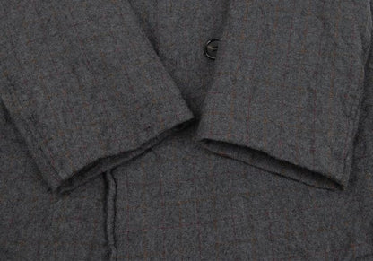 COMME des GARCONS HOMME Shrunken Wool Coat Gray Size M