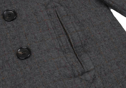 COMME des GARCONS HOMME Shrunken Wool Coat Gray Size M