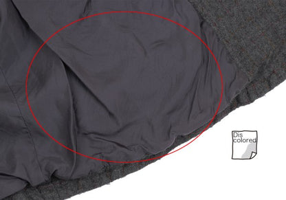 COMME des GARCONS HOMME Shrunken Wool Coat Gray Size M