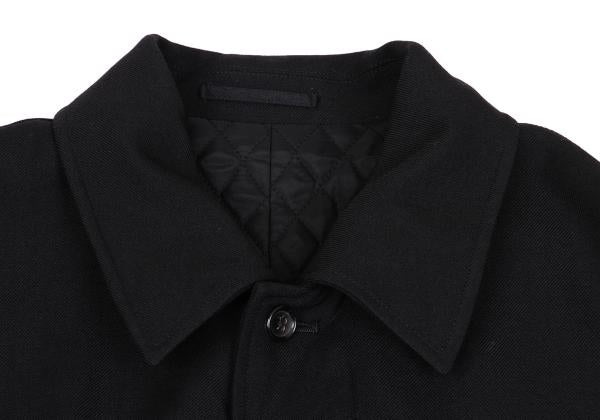 COMME des GARCONS HOMME Quilted Lining Padded Black Jacket Size M