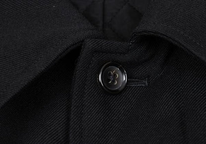 COMME des GARCONS HOMME Quilted Lining Padded Black Jacket Size M