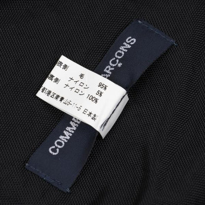 COMME des GARCONS HOMME Black Multi Tartan Check Scarf
