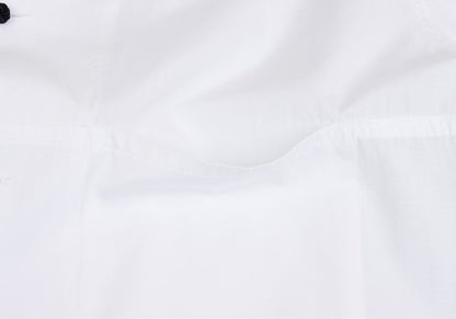 Y's BANG ON Cotton Stand Collar Shirt White Size 2