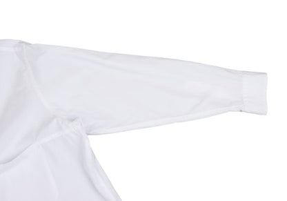 Y's BANG ON Cotton Stand Collar Shirt White Size 2