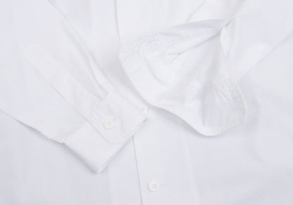 Y's BANG ON Cotton Stand Collar Shirt White Size 2