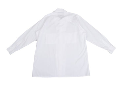 Y's BANG ON Cotton Stand Collar Shirt White Size 2