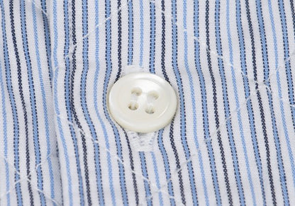 COMME des GARCONS HOMME Diamond Quilted Shirt Blue Size M