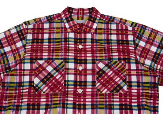 COMME des GARCONS HOMME Overcheck Print Shirt Multi Size M