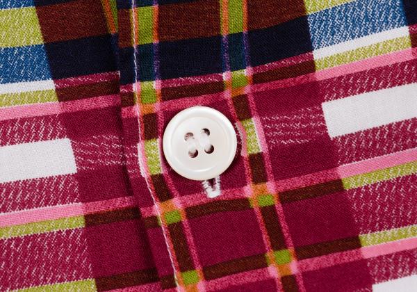 COMME des GARCONS HOMME Overcheck Print Shirt Multi Size M